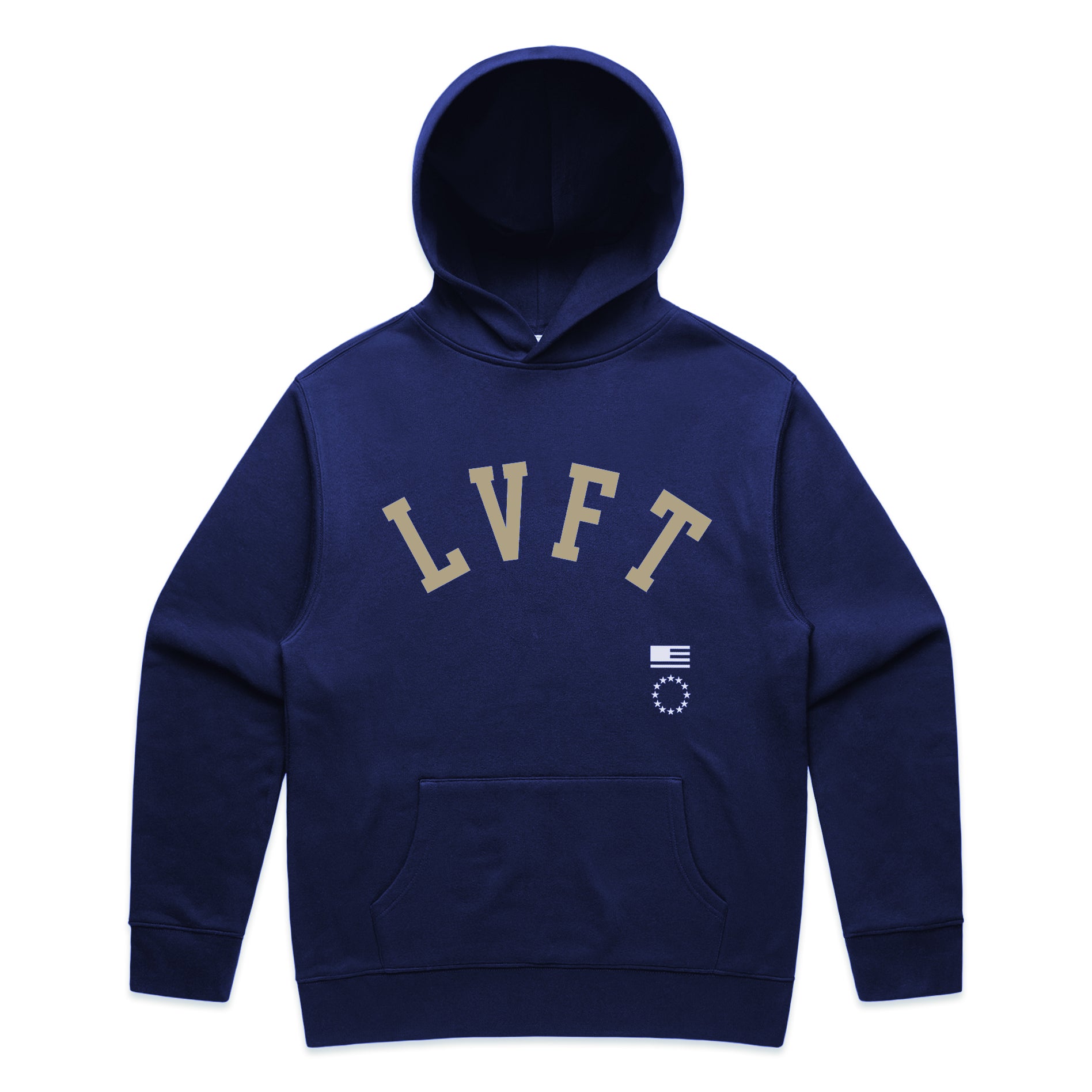 Academy Crew Pullover Hoodie - Cobalt