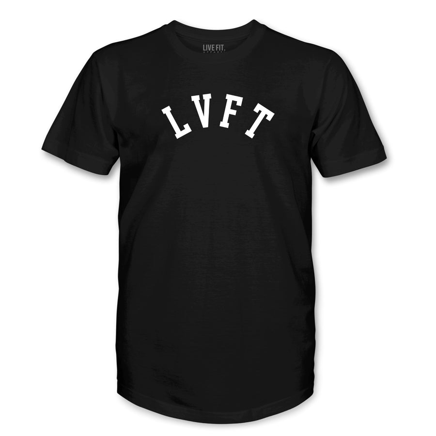 Team LVFT Tee - Black - Live Fit. Apparel