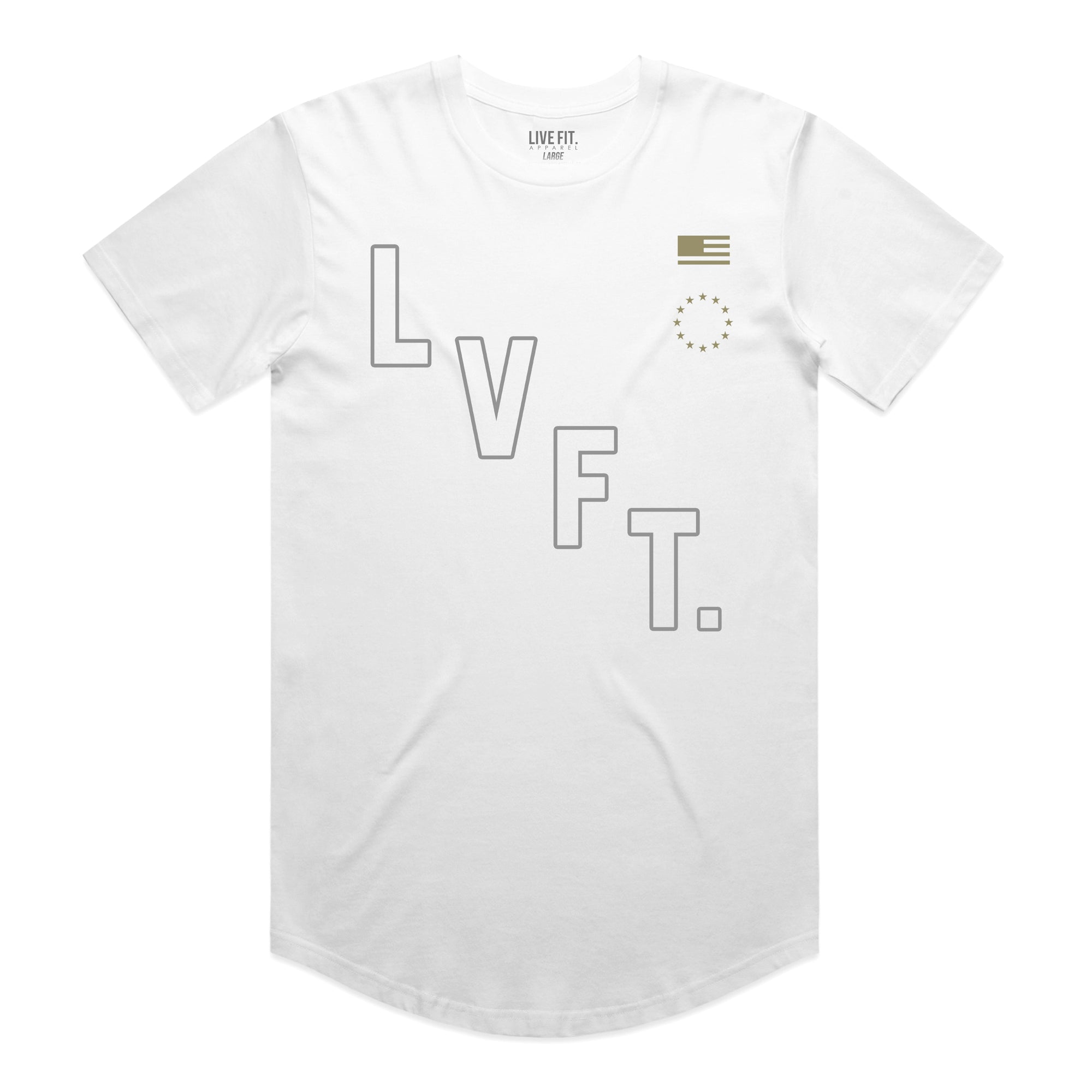 Team LVFT Tee - Black - Live Fit. Apparel