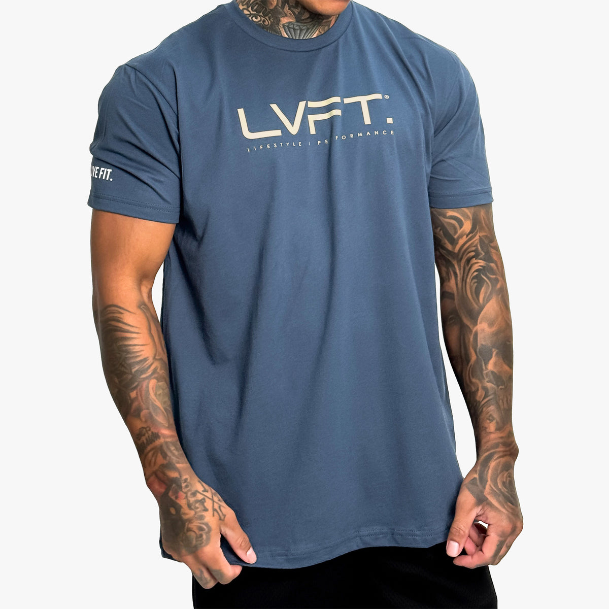 Archive Lifestyle Tee - Indigo