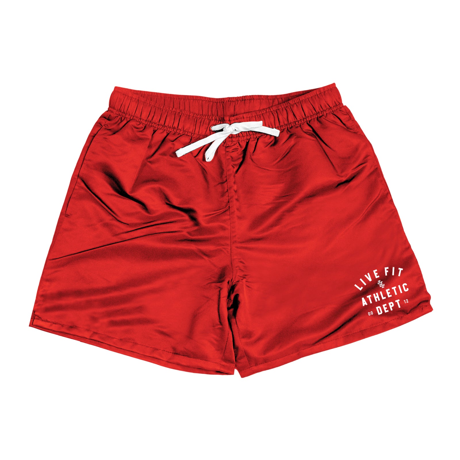 Red Gym Shorts Men VENTED MESH SHORTS MEDIEVAL RED WHITE – Kill Crew