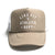 Athletic Dept. Foam Trucker - Khaki/White