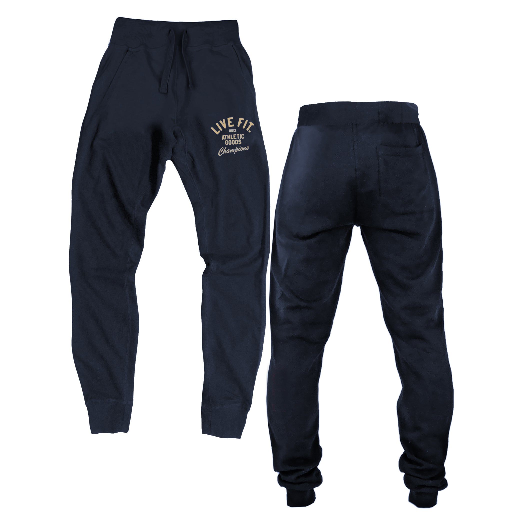 2 LVFT Athletic Joggers Large black outlets / Grey