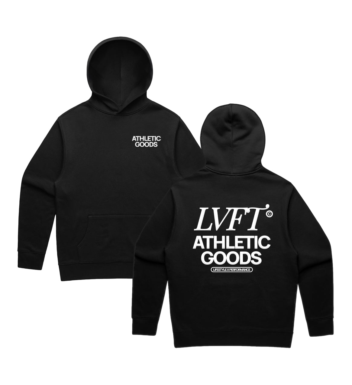Athletic Goods Clubhouse Pullover - Black