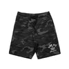 Athletic Goods Fleece Shorts - Black Camo