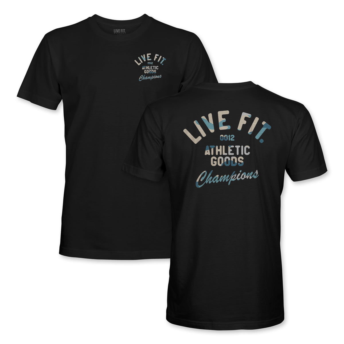 Athletic Goods Tee - Black / Cool Desert Camo