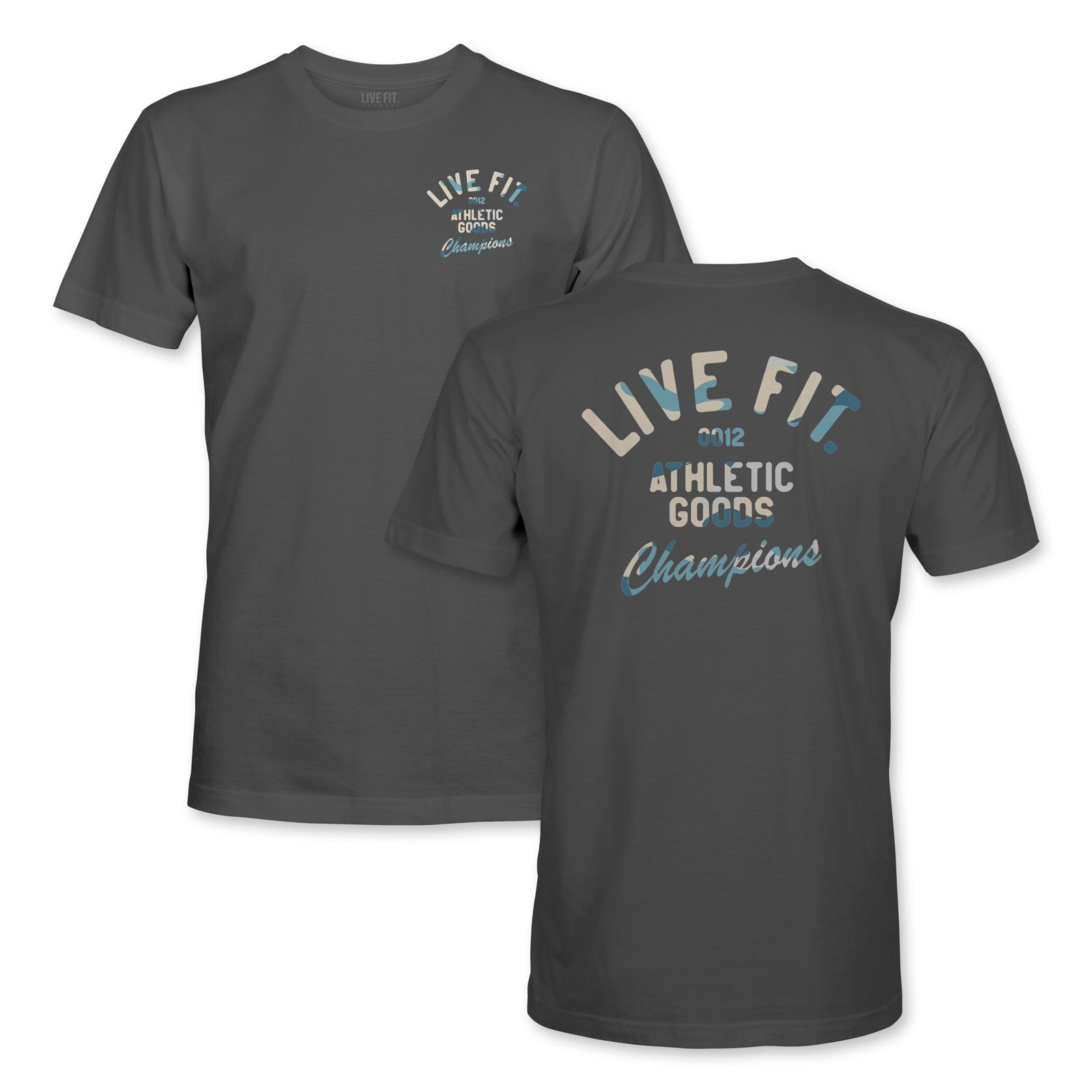 Athletic Goods Tee - Heavy Metal / Cool Desert Camo
