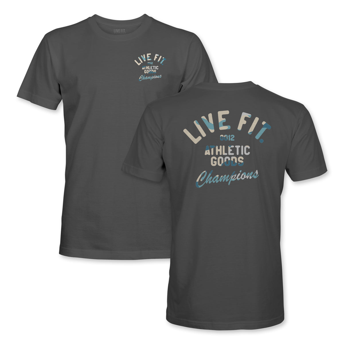 Athletic Goods Tee - Heavy Metal / Cool Desert Camo