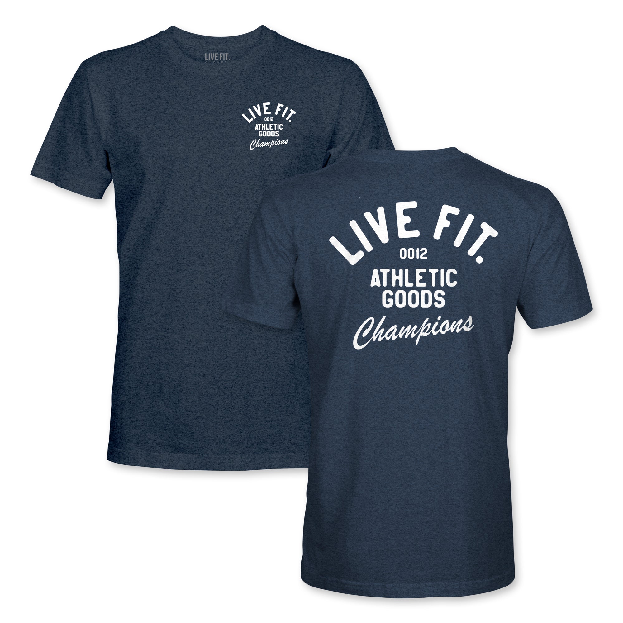 Athletic Goods Tee - Heather Midnight Navy