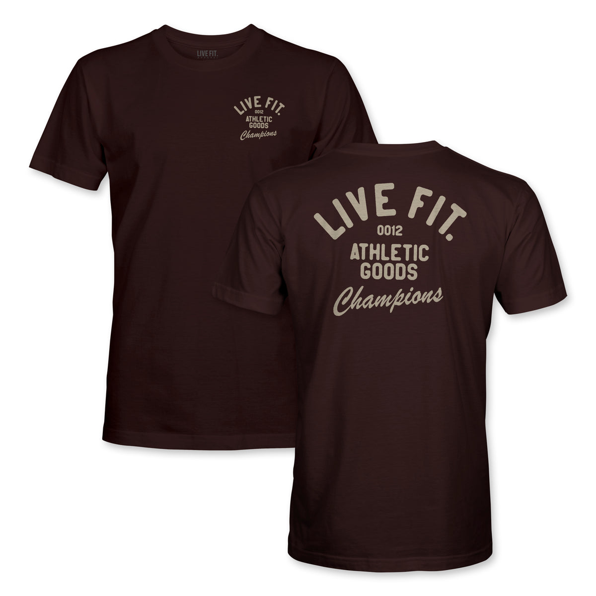 Athletic Goods Tee - Oxblood