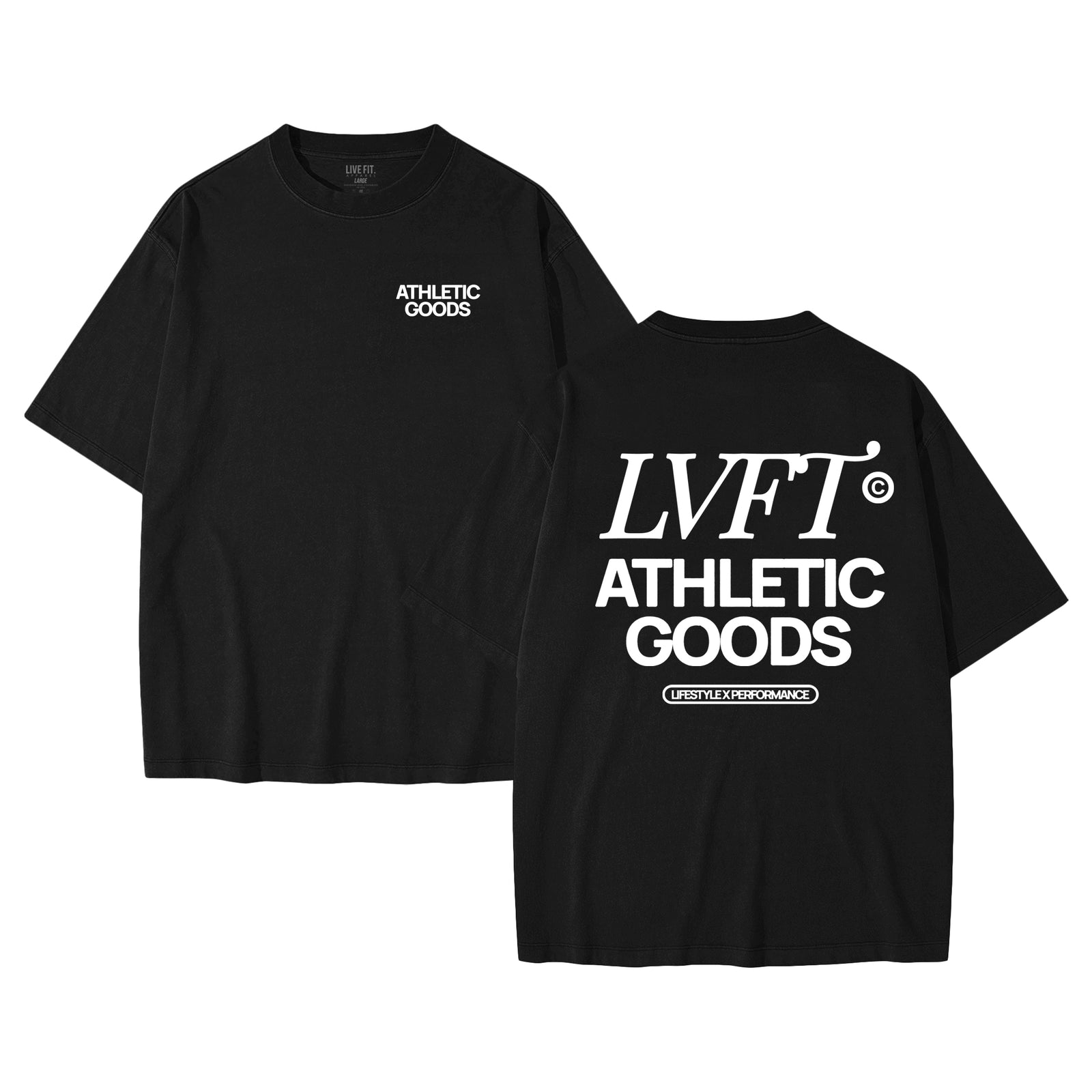 Athletic Goods Clubhouse Heavy Tee - Black