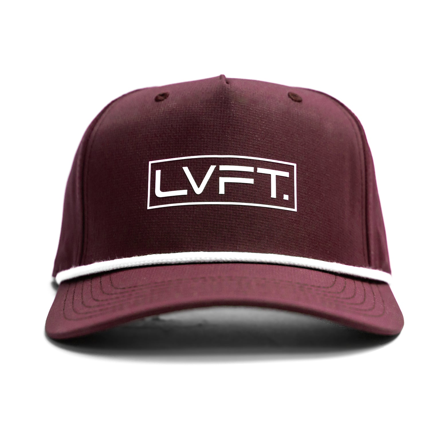 Athletic Rope Cap - Burgundy