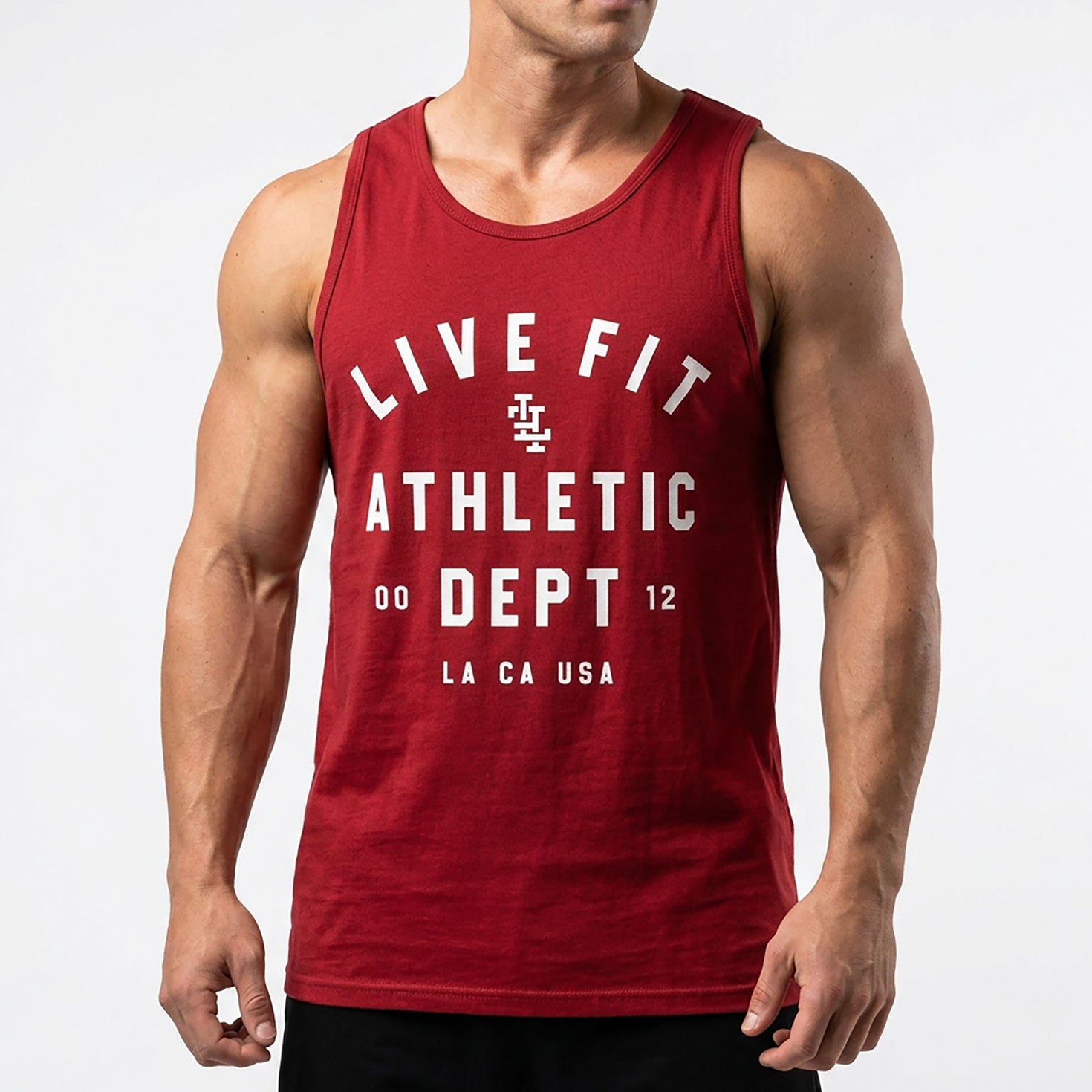 Athletic Department Tank Top - Red