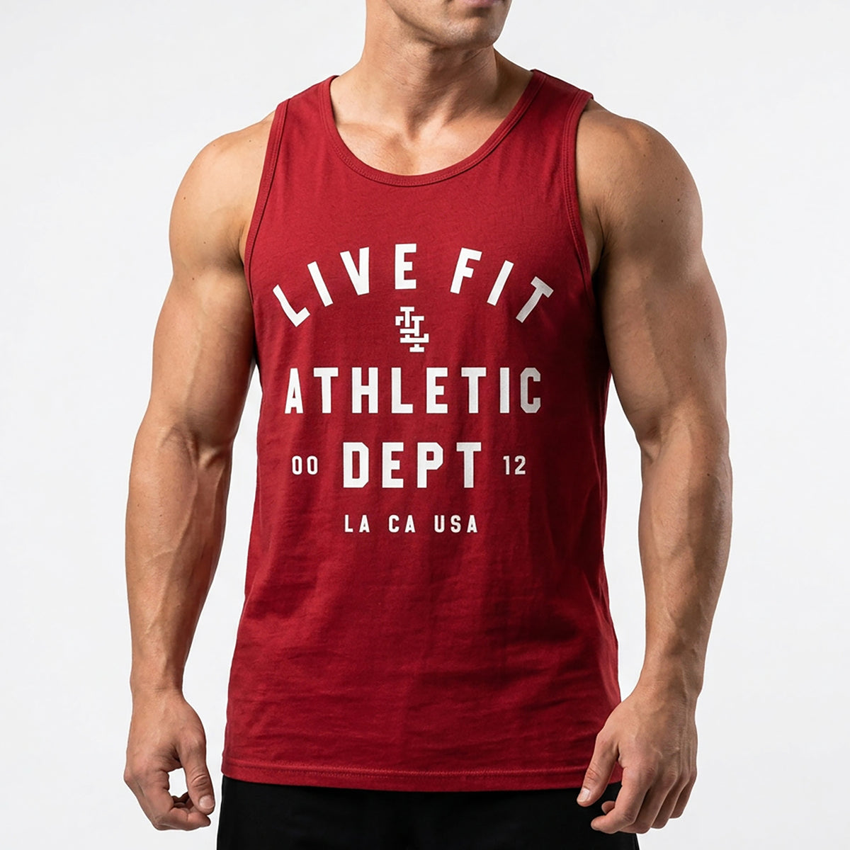 Athletic Department Tank Top - Red