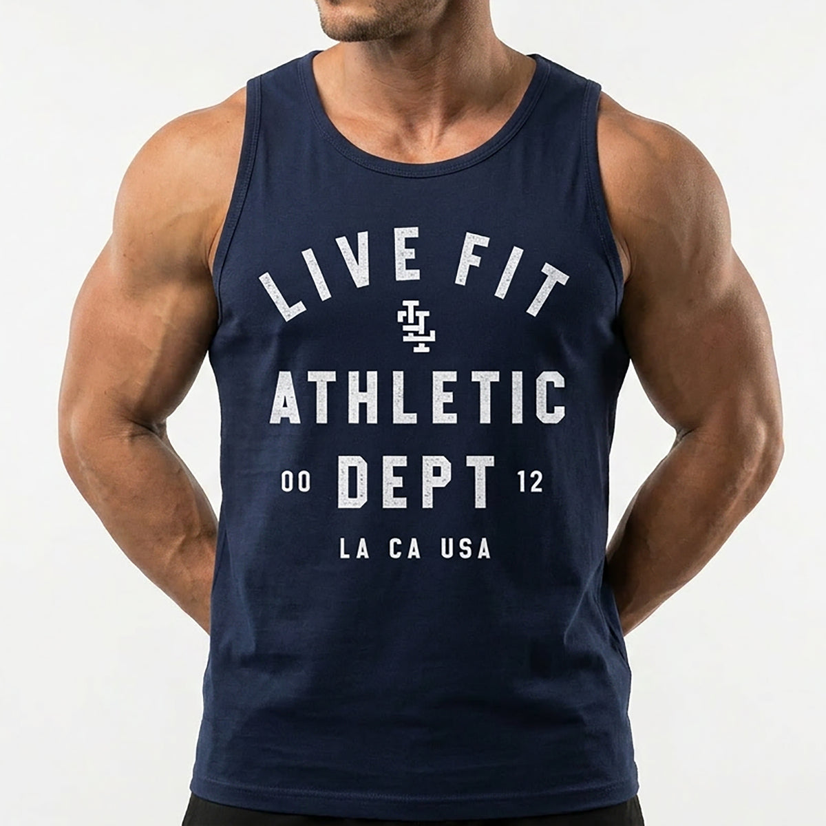 Athletic Department Tank Top - Navy