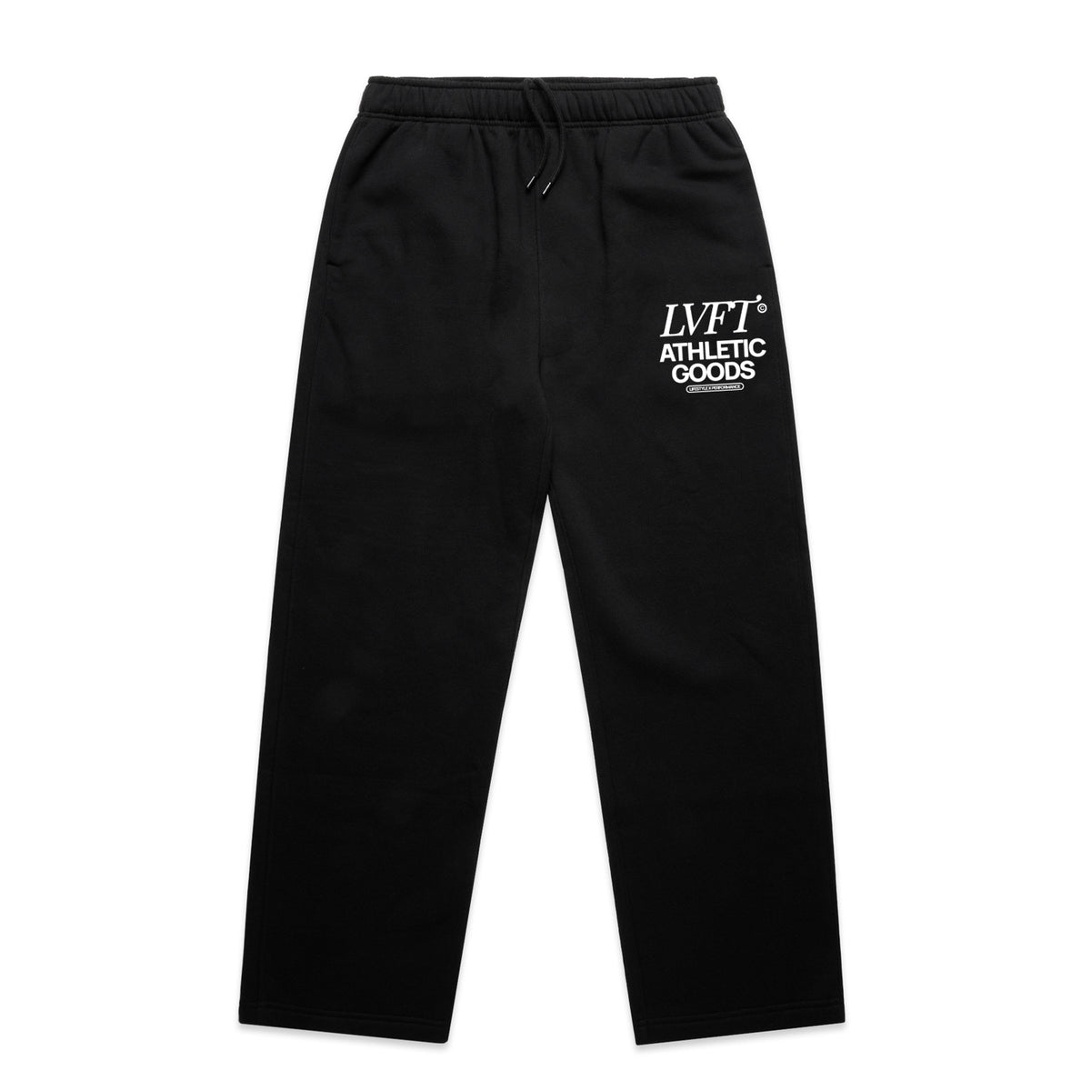 Athletic Goods Clubhouse Straight Leg Sweats - Black