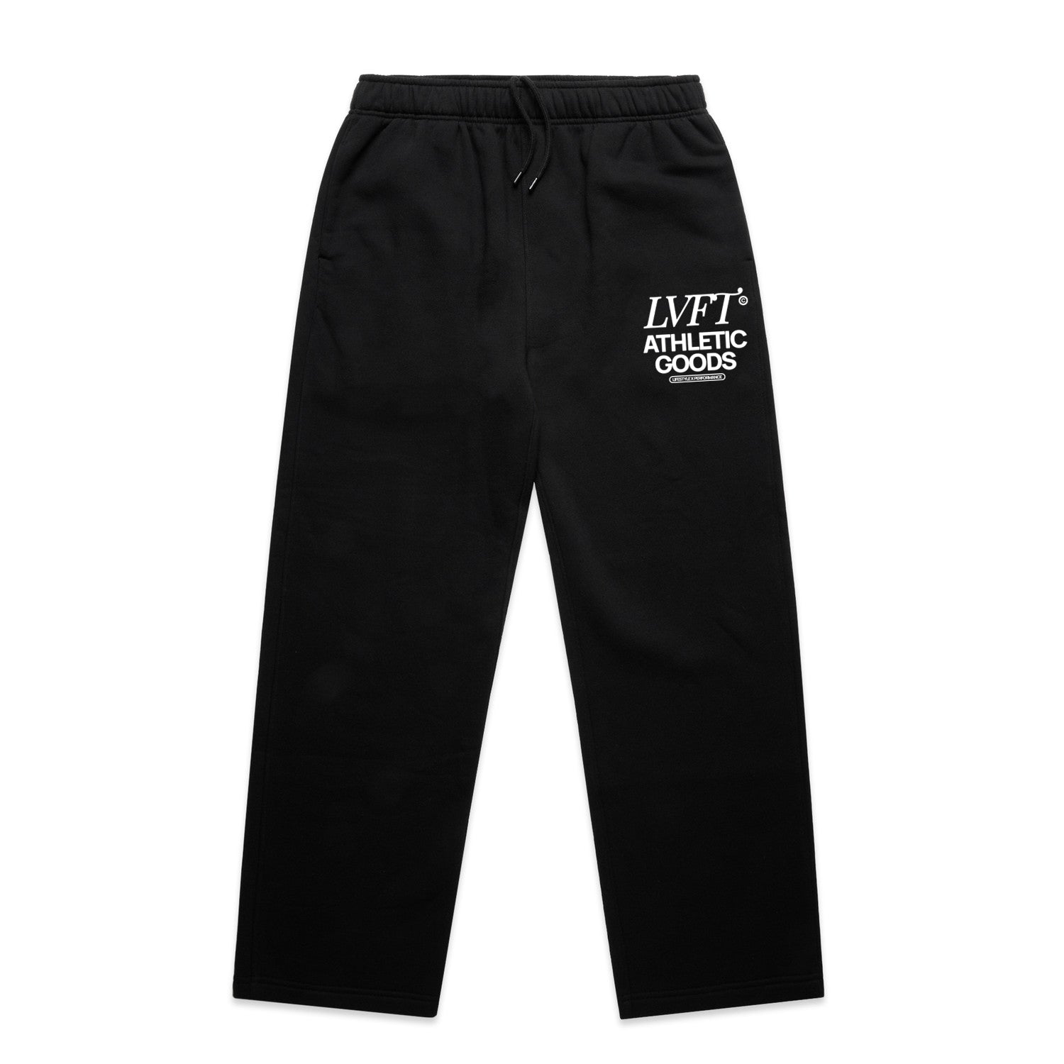 Athletic Goods Clubhouse Straight Leg Sweats - Black