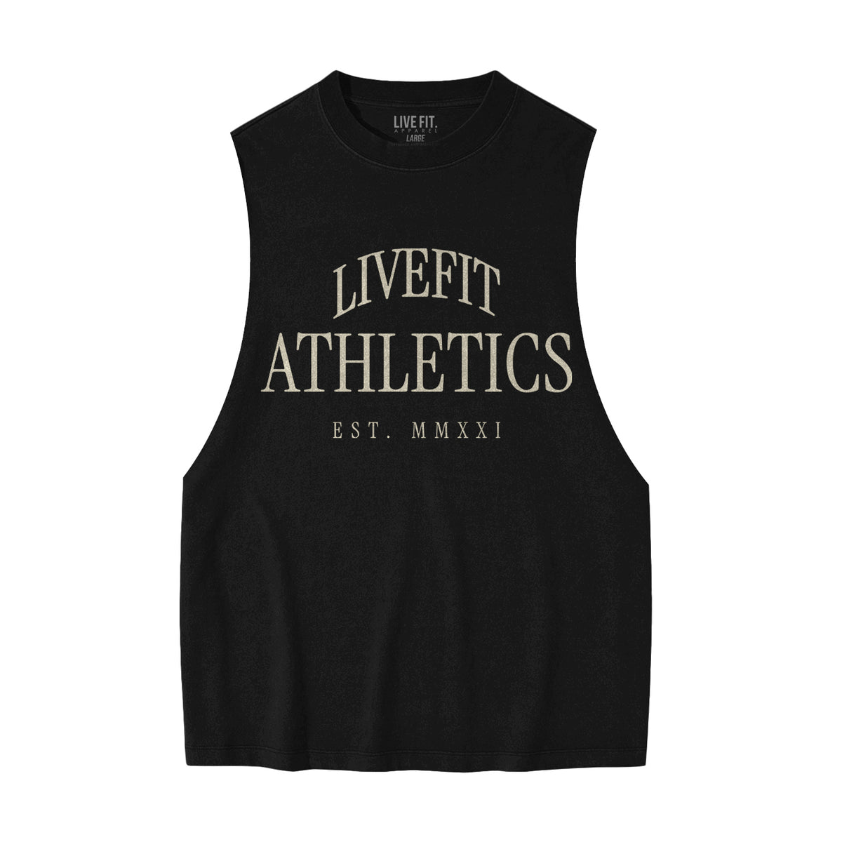 Oxford Muscle Tank - Black