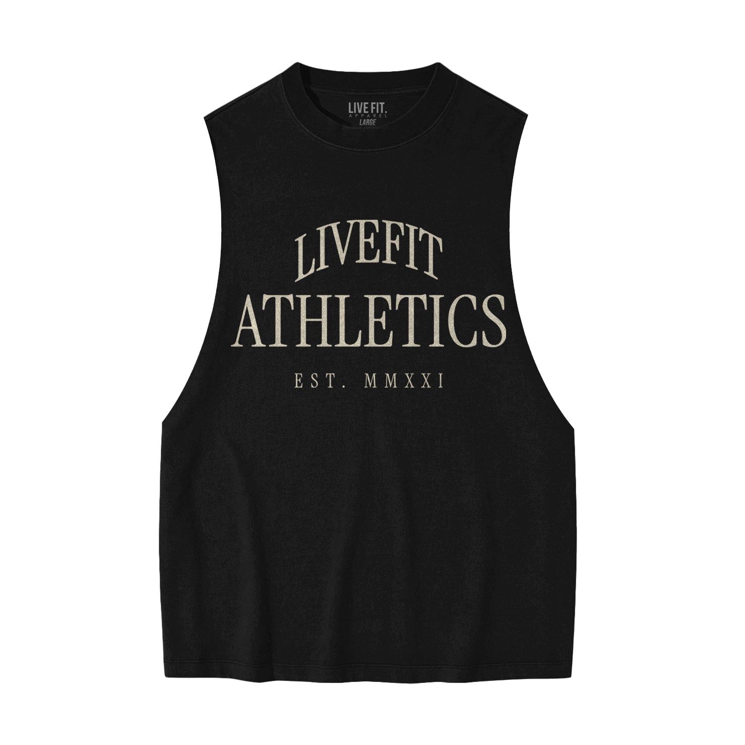 Oxford Muscle Tank - Black