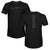 Athletics Scallop Tee - Black