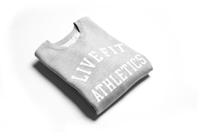Livefit Athletics Crewneck - Heather Grey