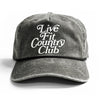 Live Fit. Country Club Denim Rope Snapback - Black