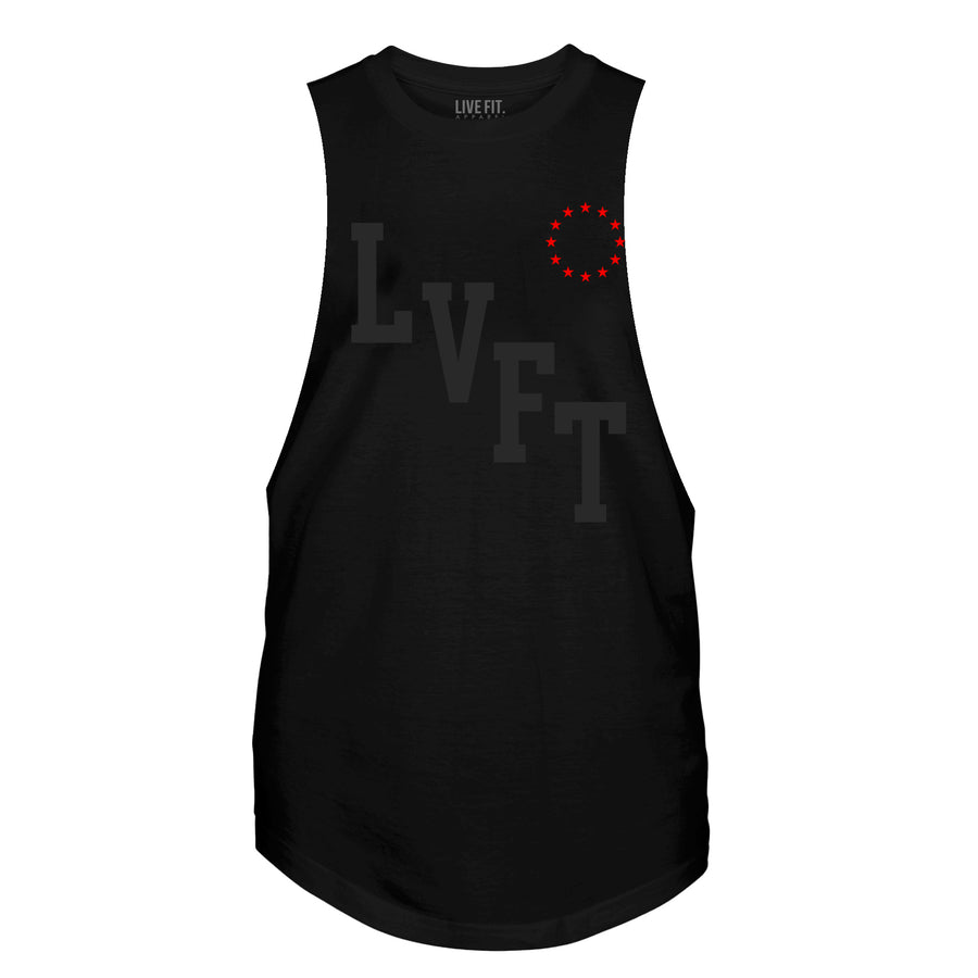 All Star Blackout Raw Cut Tank