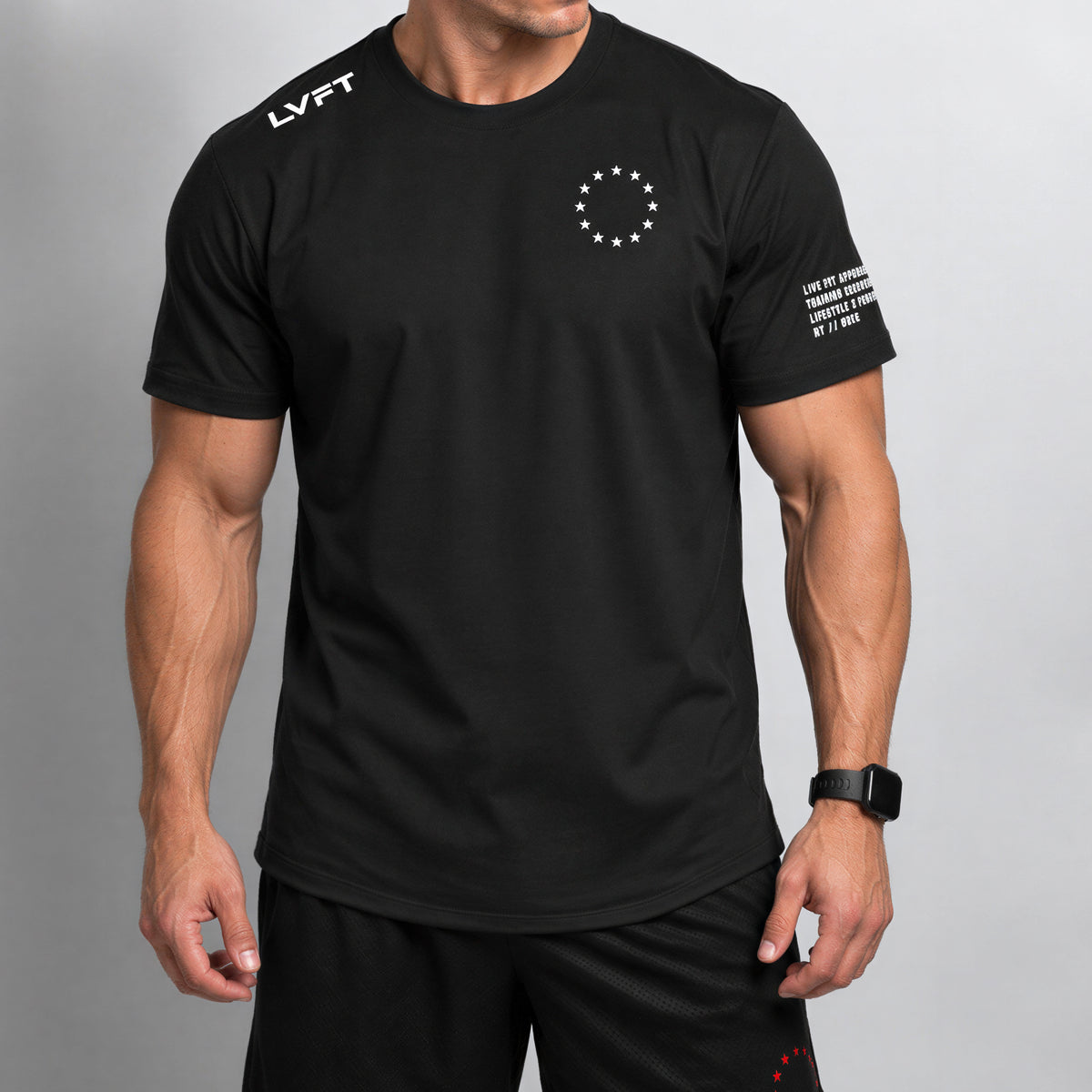 RT Base Scallop Tee - Black