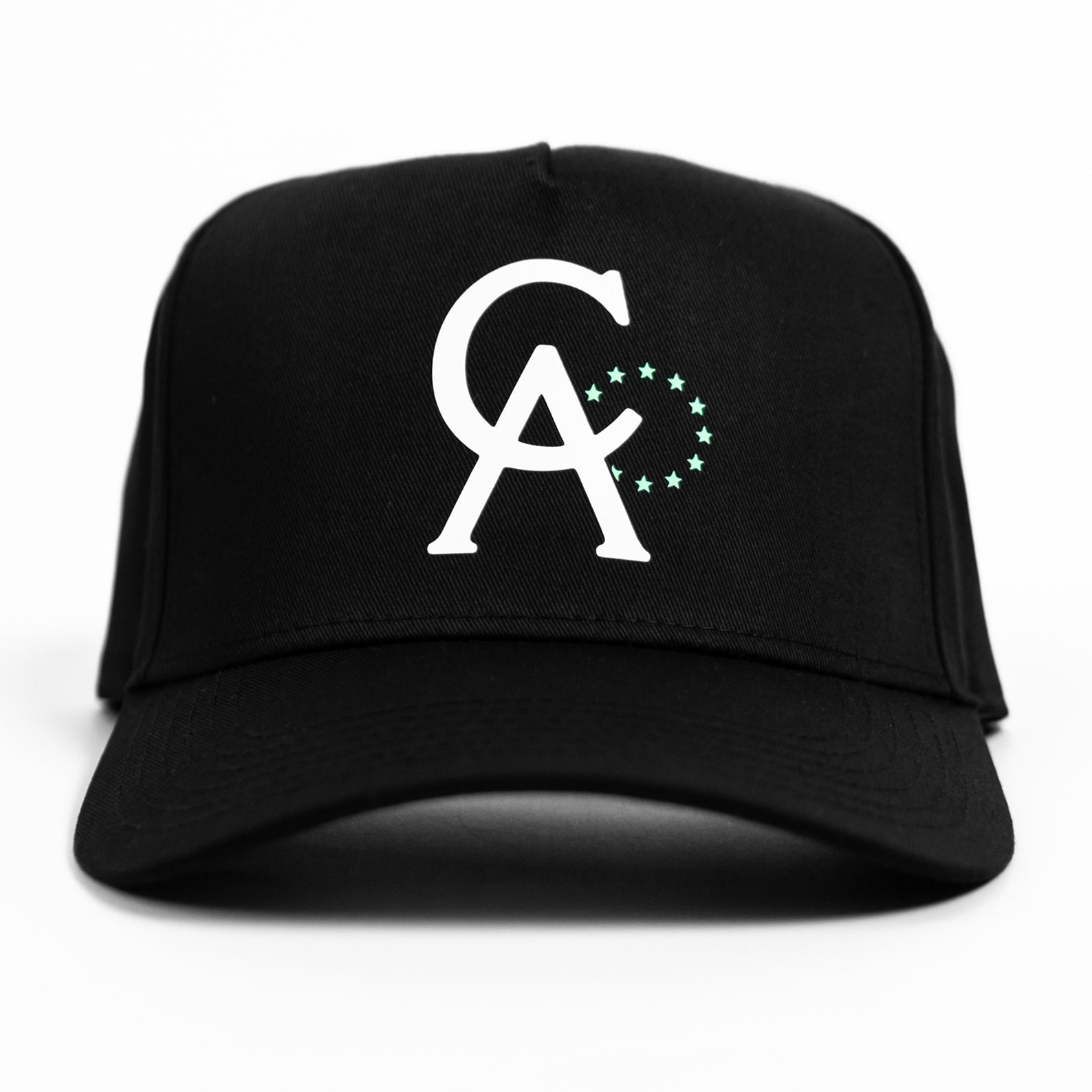 CA 5 Panel Cap - Black / Mint