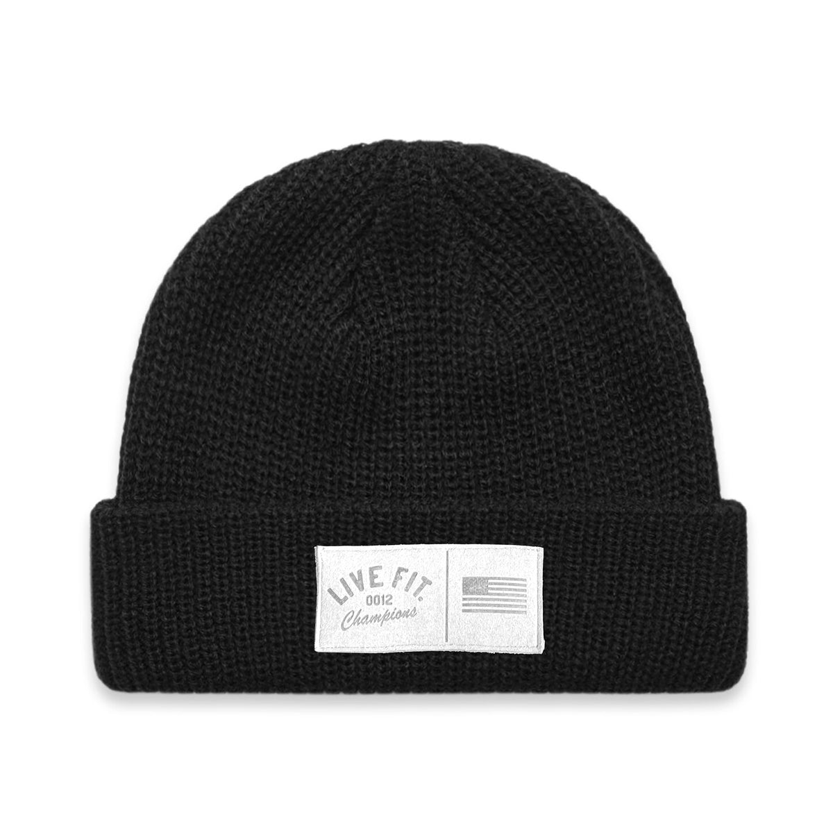 Champions Knit Beanie - Black