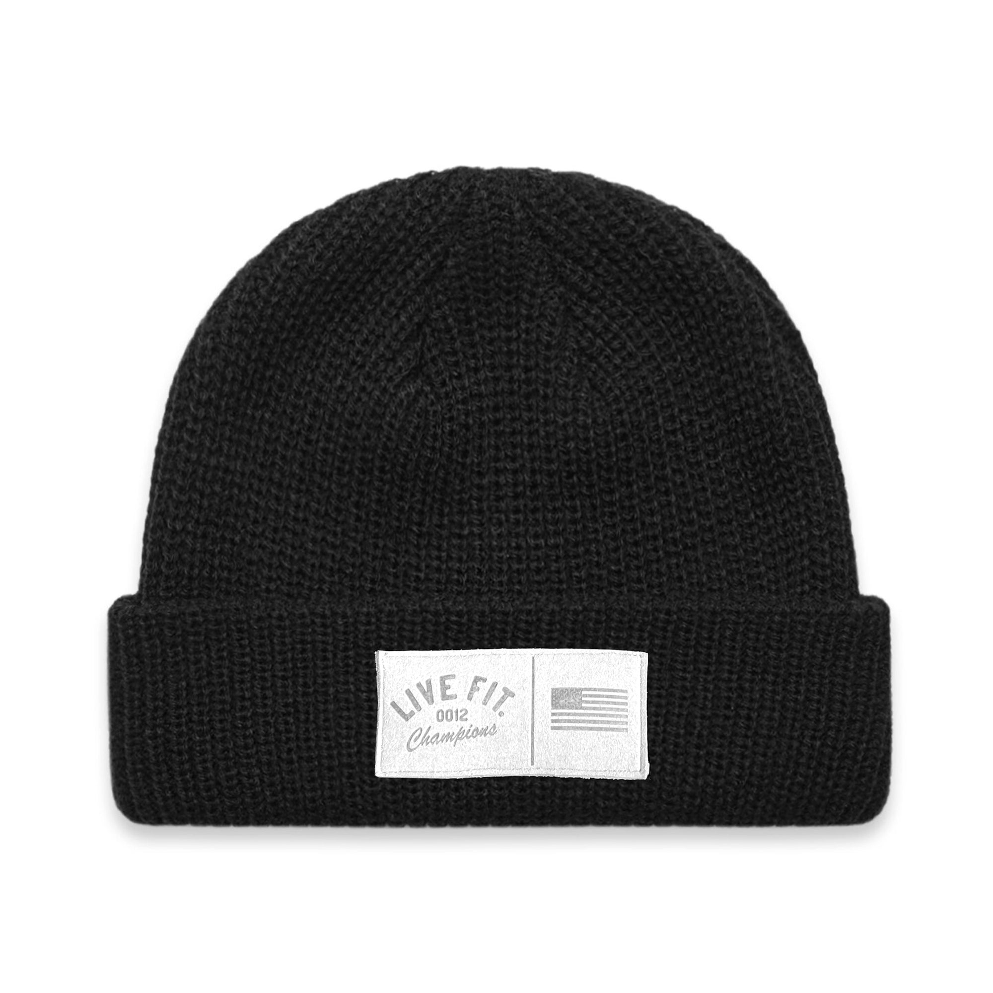 Champions Knit Beanie - Black