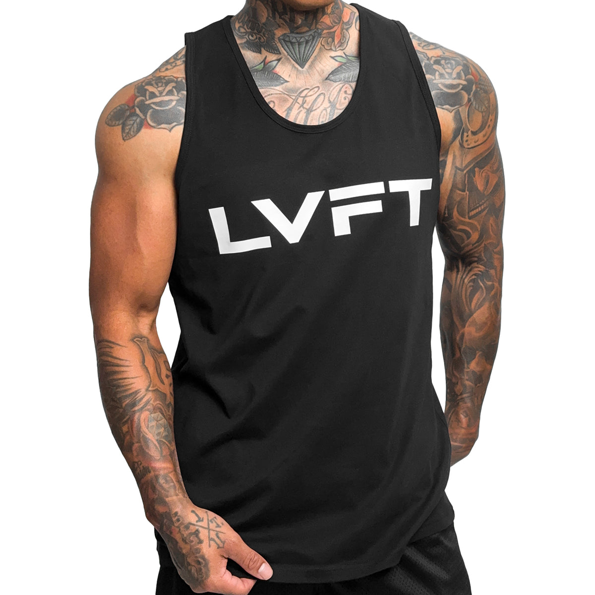 Classic Slate Tank Top - Black