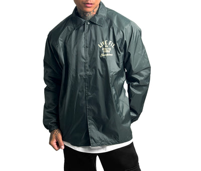 Athletic Goods Coach Jacket - Hunter Green