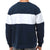 Colorblock Crewneck - Navy