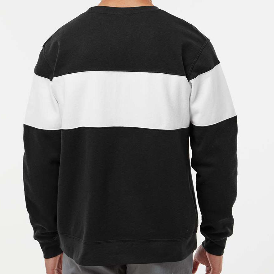 Colorblock Crewneck - Black