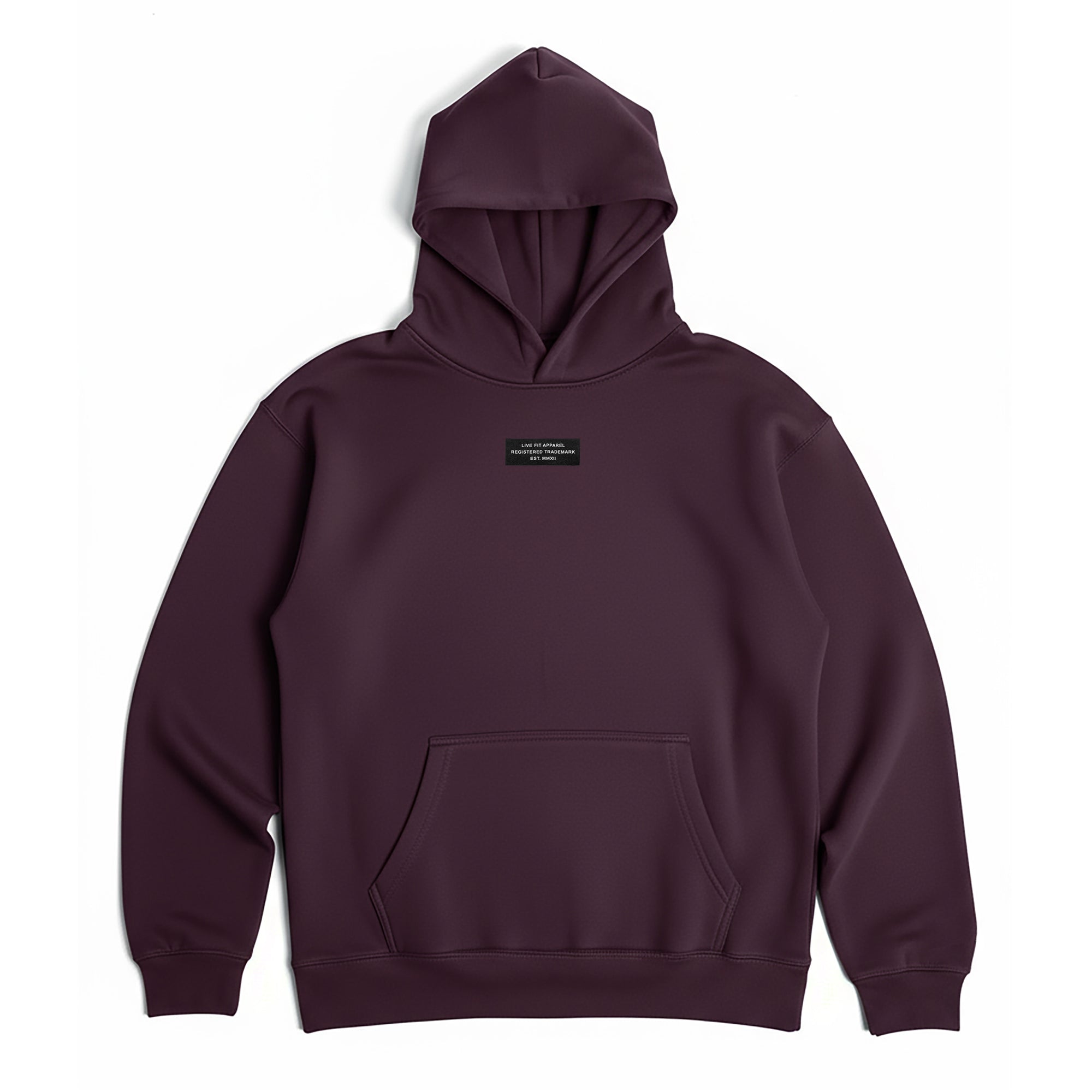 Core Fleece Hoodie - Oxblood
