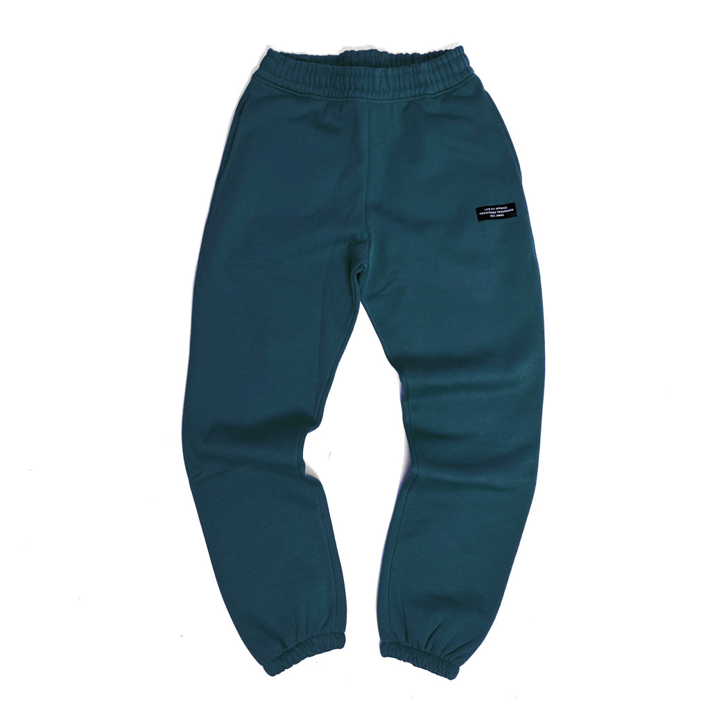 Core Fleece Sweatpants - Deep Cyan - Live Fit. Apparel