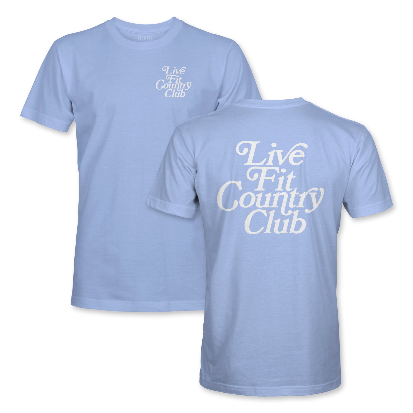 Country Club Tee - Peri Blue