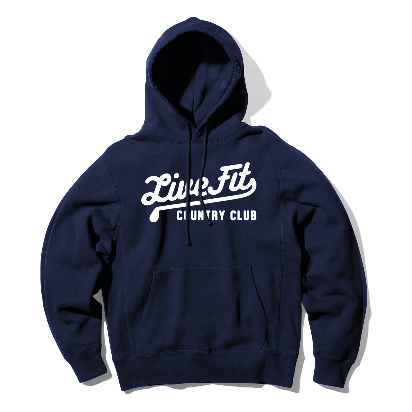 Country Club Letterman Hoodie - Navy