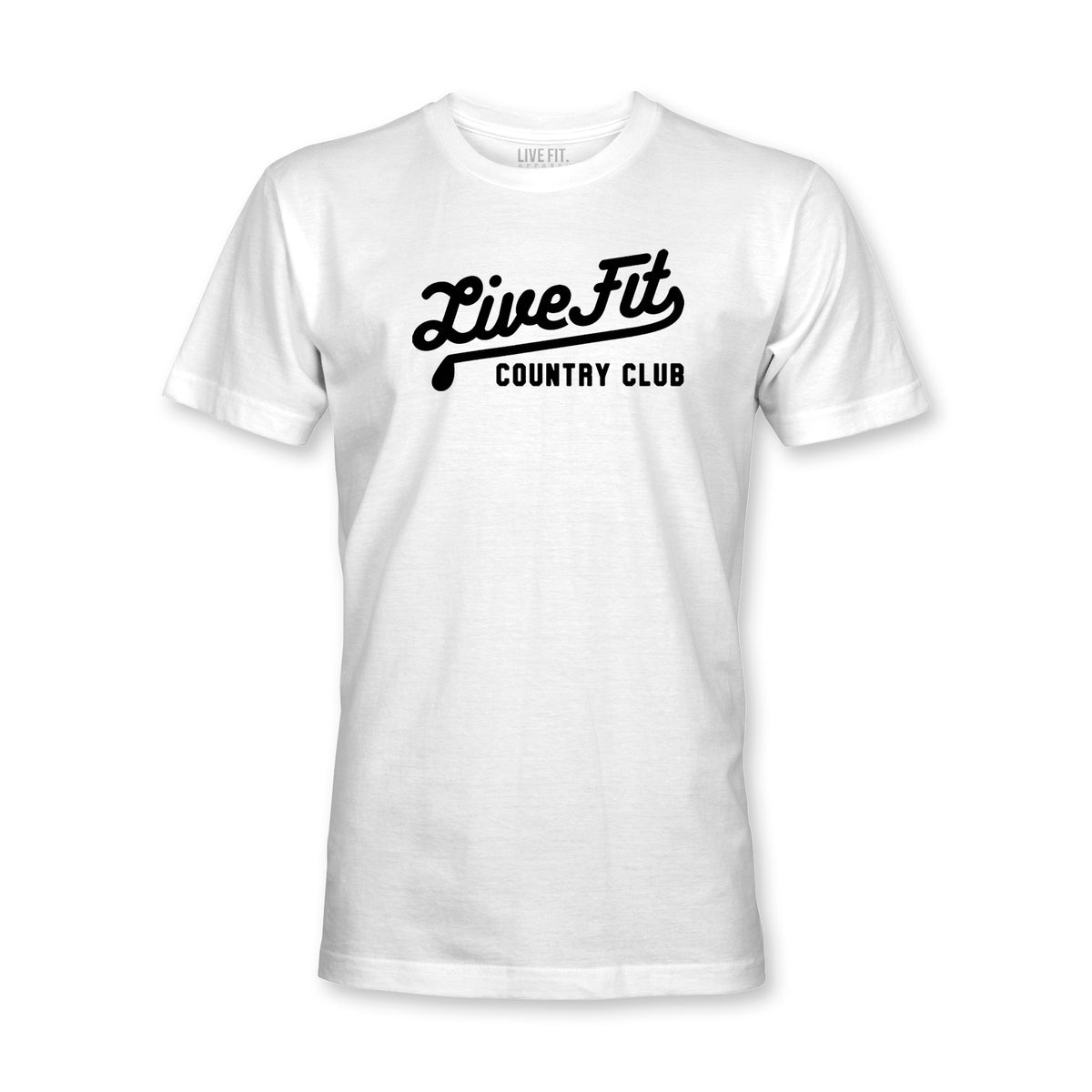 Country Club Letterman Tee - White