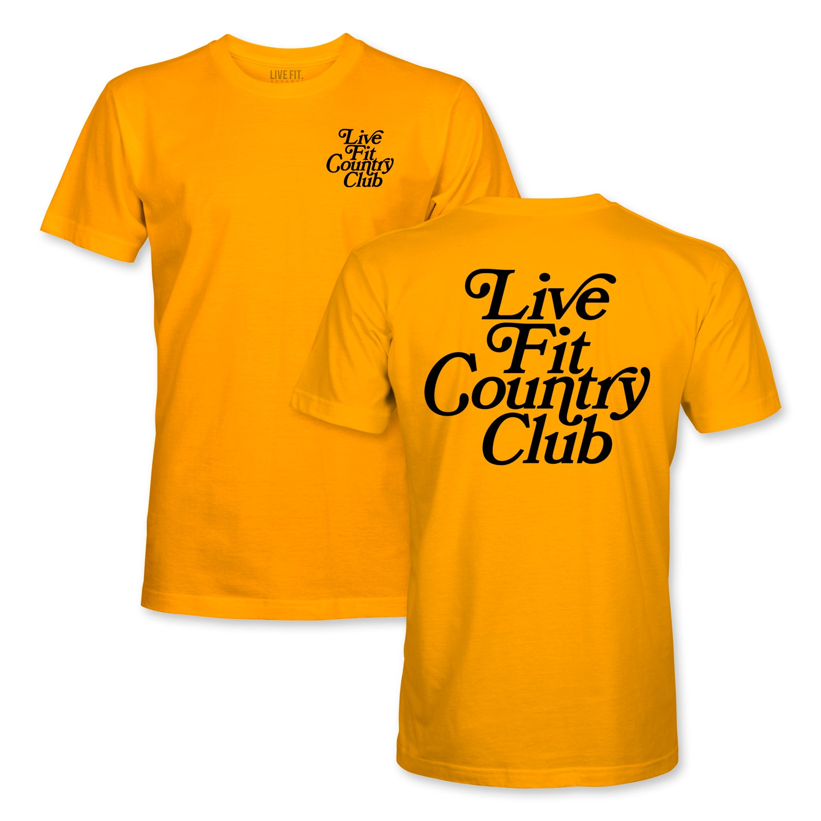 Country Club Tee - Gold