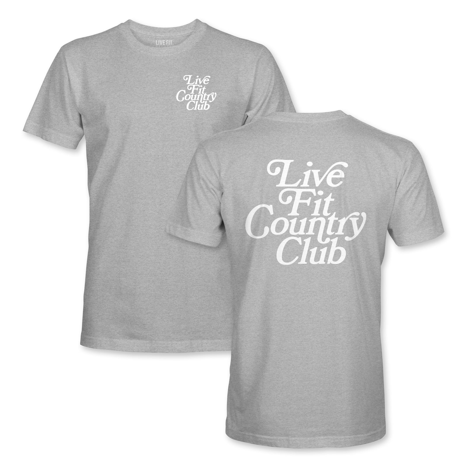 Country Club Tee - Heather Grey