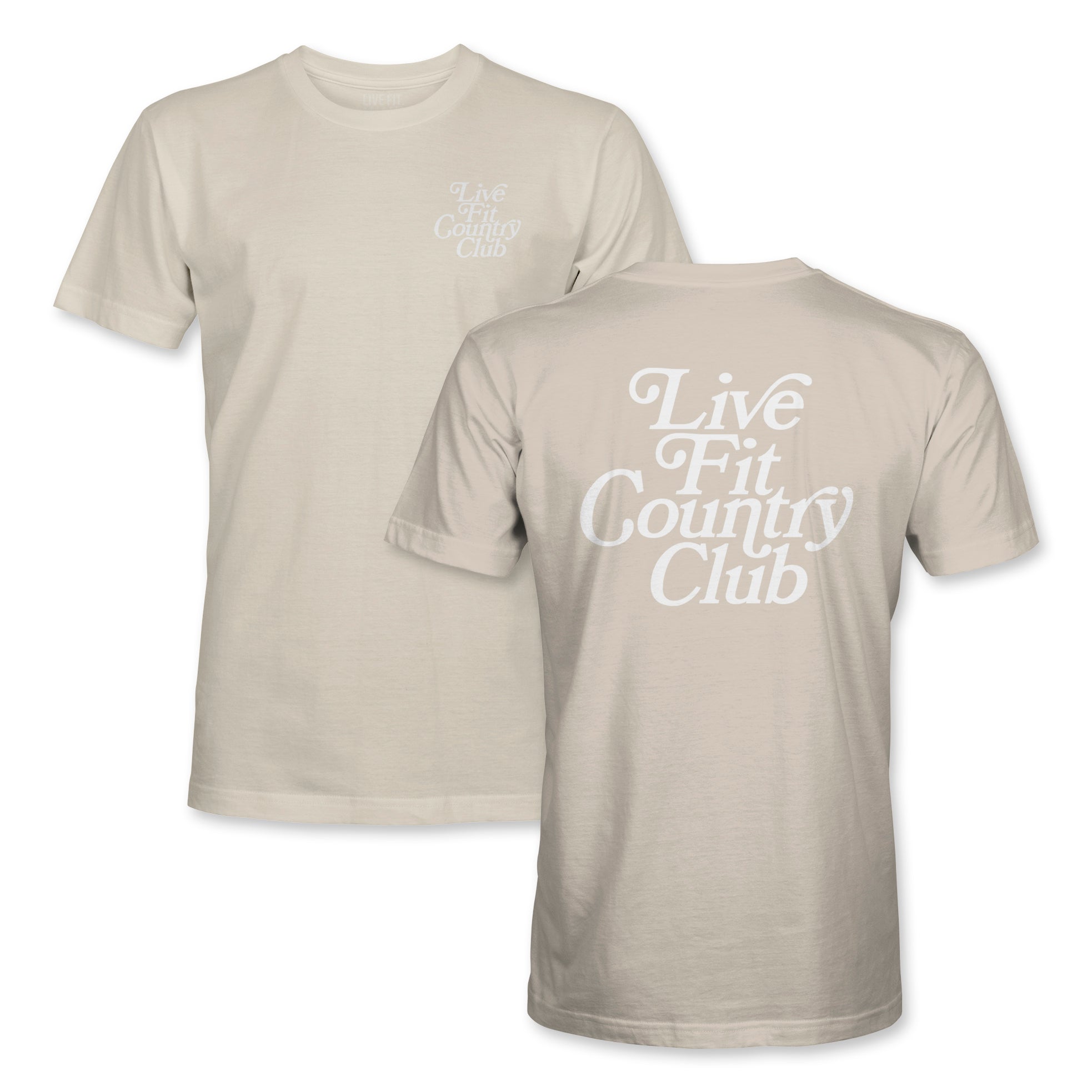 Country Club Tee - Natural