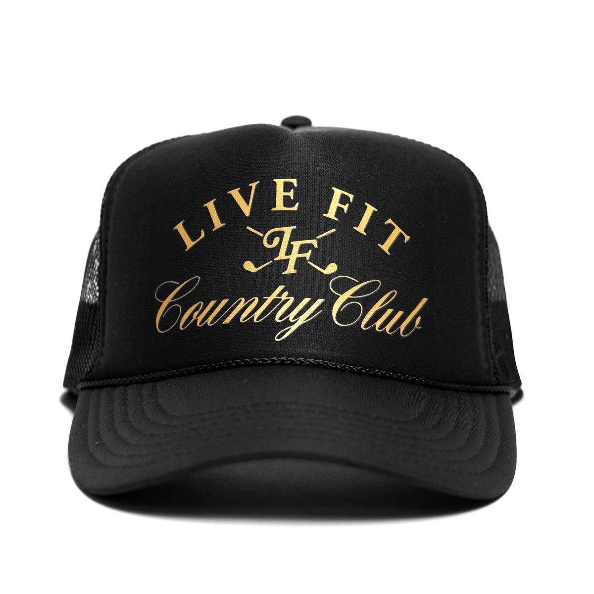 Country Club Foam Trucker - Black