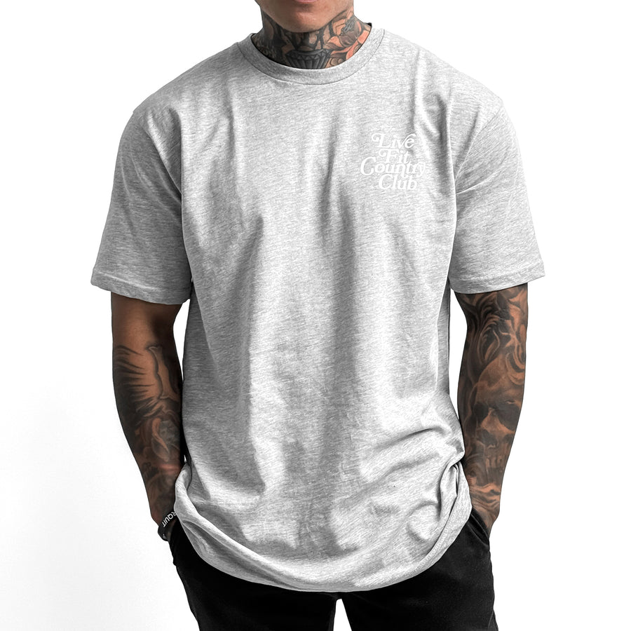 Country Club Tee - Heather Grey