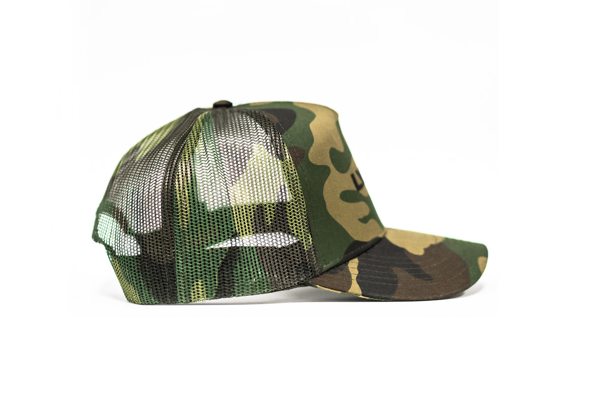Slate Woodland Trucker Snapback