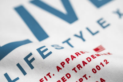 Urban Pump Tee - White/Red/Blue