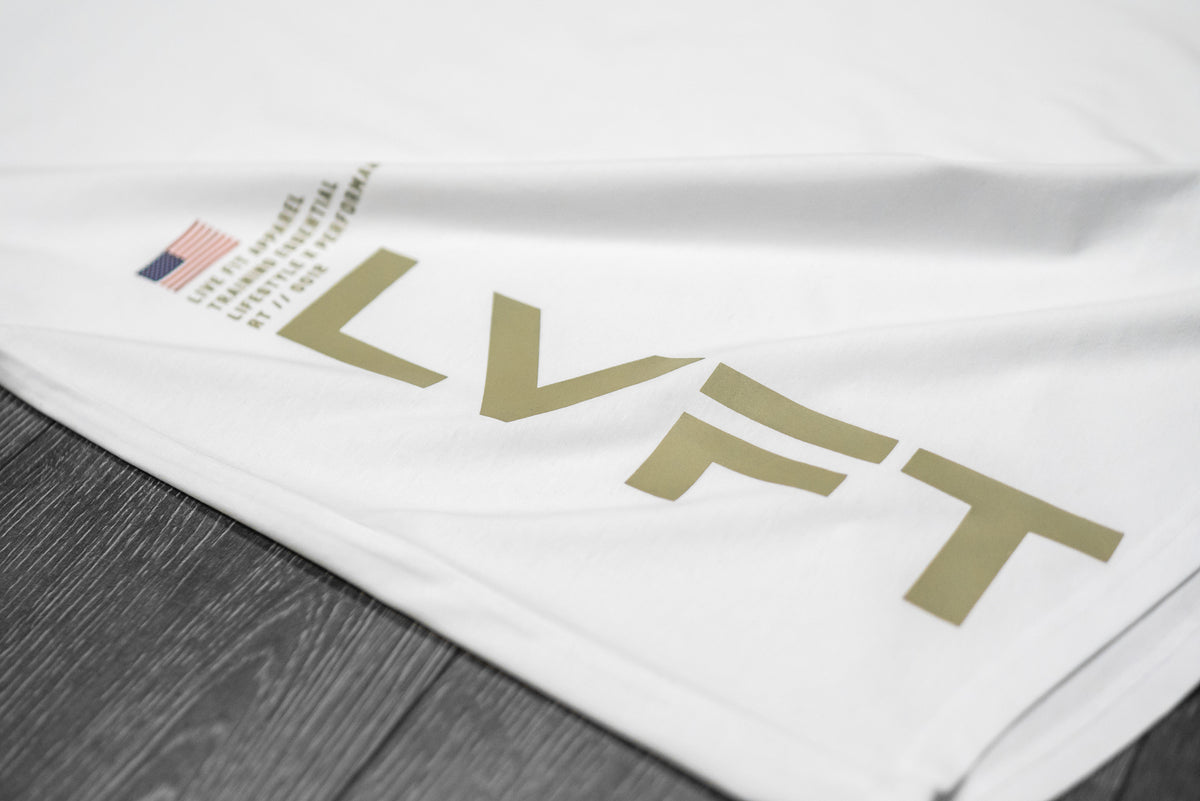 Legacy Scallop Tee - White