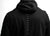 Kinetic Zip-Up Hoodie - Black