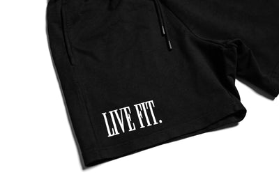 Offset French Terry Shorts - Black